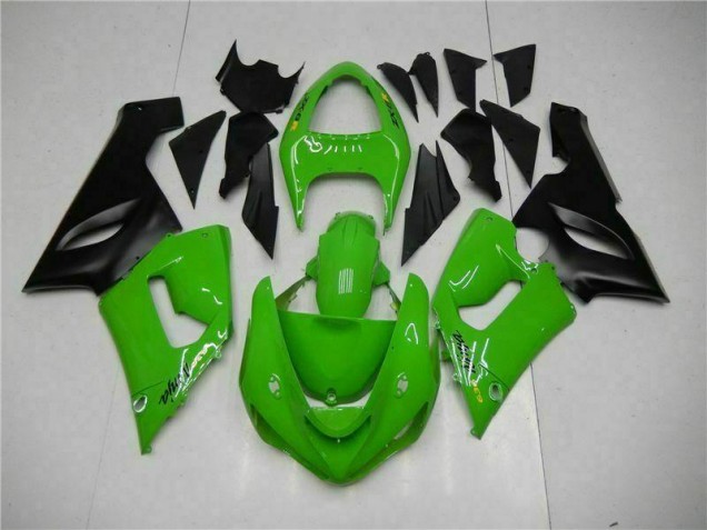 ABS 2005-2006 Green Kawasaki ZX6R Motorbike Fairing Canada ABS 2005-2006 Green Kawasaki ZX6R Motorbike Fairing Canada