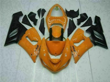 ABS 2005-2006 Orange Kawasaki ZX6R Bike Fairing Canada