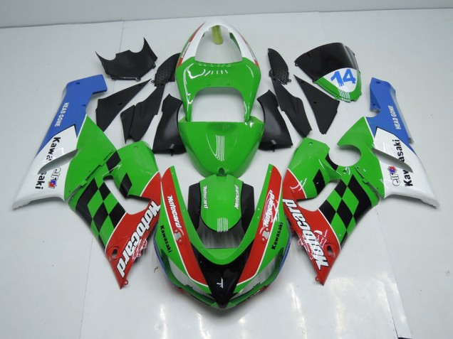ABS 2005-2006 Motocard Kawasaki ZX6R Replacement Fairings Canada ABS 2005-2006 Motocard Kawasaki ZX6R Replacement Fairings Canada