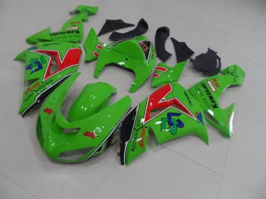 ABS 2005-2006 Neos Banca Kawasaki ZX6R Bike Fairing Kit Canada