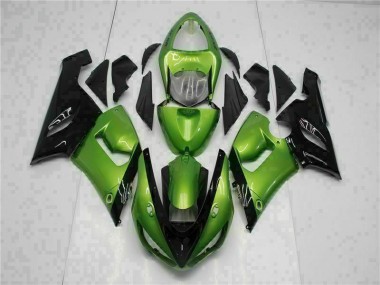 ABS 2005-2006 Green Kawasaki ZX6R Motorcycle Bodywork Canada