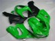 ABS 2005-2006 Green Matte Black Kawasaki ZX6R Motorcycle Fairing Canada