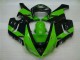 ABS 2005-2006 Green Black Kawasaki ZX6R Motorbike Fairing Canada ABS 2005-2006 Green Black Kawasaki ZX6R Motorbike Fairing Canada