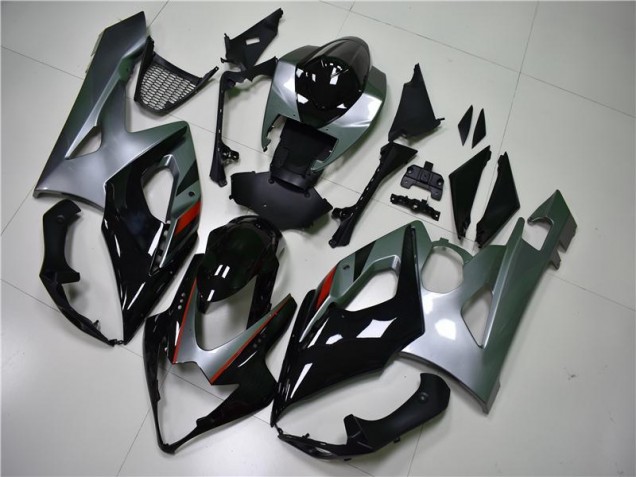 ABS 2005-2006 Black Silver Suzuki GSXR 1000 Motorcycle Fairing Kit Canada ABS 2005-2006 Black Silver Suzuki GSXR 1000 Motorcycle Fairing Kit Canada