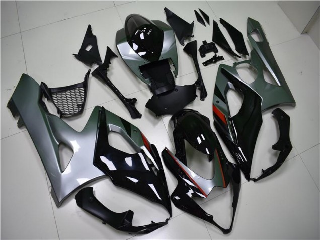 ABS 2005-2006 Black Silver Suzuki GSXR 1000 Motorcycle Fairing Kit Canada ABS 2005-2006 Black Silver Suzuki GSXR 1000 Motorcycle Fairing Kit Canada