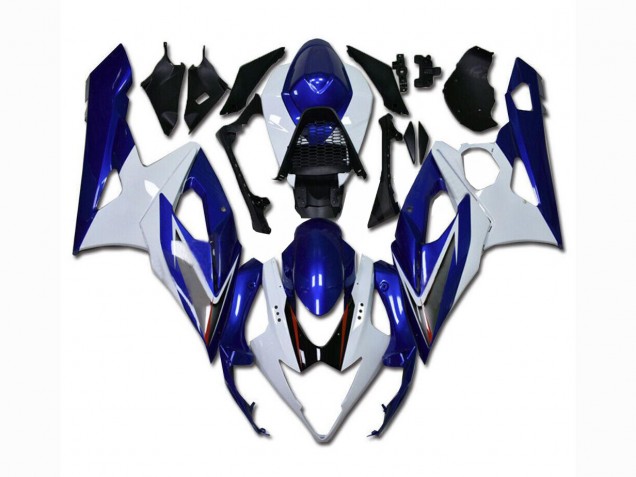 ABS 2005-2006 White Blue Suzuki GSXR 1000 Motorcycle Bodywork Canada ABS 2005-2006 White Blue Suzuki GSXR 1000 Motorcycle Bodywork Canada