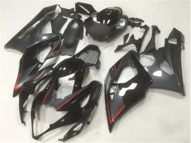 ABS 2005-2006 Black Grey Suzuki GSXR 1000 Moto Fairings Canada ABS 2005-2006 Black Grey Suzuki GSXR 1000 Moto Fairings Canada