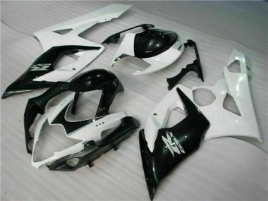 ABS 2005-2006 White Black Suzuki GSXR 1000 Motor Fairings Canada