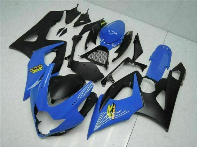 ABS 2005-2006 Blue Black Suzuki GSXR 1000 Motorcycle Fairing Kit Canada ABS 2005-2006 Blue Black Suzuki GSXR 1000 Motorcycle Fairing Kit Canada