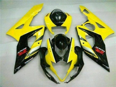 2005-2006 Yellow Black Suzuki GSXR 1000 Motorcycle Fairings Kits Canada