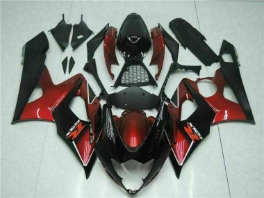 ABS 2005-2006 Red Black Suzuki GSXR 1000 Motorcycle Fairings & Bodywork Canada