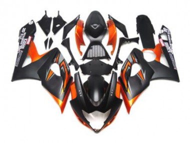 ABS 2005-2006 Black Orange Suzuki GSXR 1000 Motorbike Fairing Canada