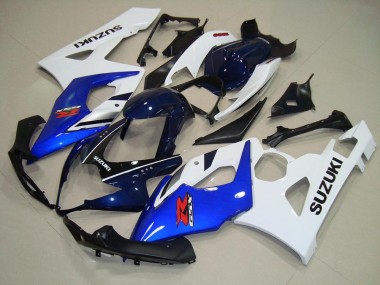 ABS 2005-2006 Blue White Black Suzuki GSXR 1000 Motorbike Fairing Canada