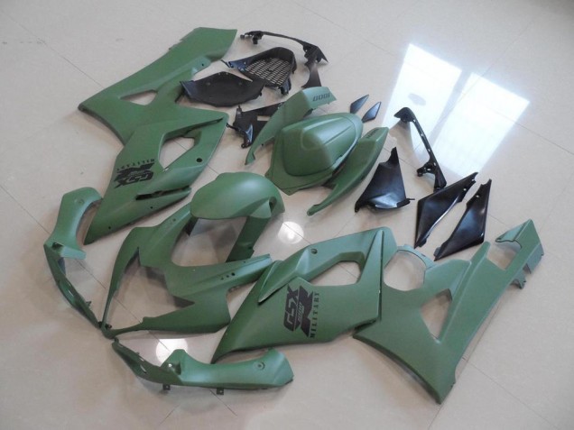 ABS 2005-2006 Matte Army Green Suzuki GSXR 1000 Motorcyle Fairings Canada ABS 2005-2006 Matte Army Green Suzuki GSXR 1000 Motorcyle Fairings Canada