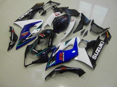ABS 2005-2006 Blue White Suzuki GSXR 1000 Motorcycle Fairings Kit Canada