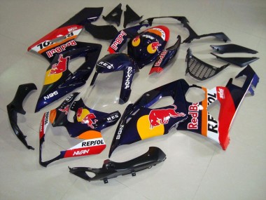 ABS 2005-2006 Red Bull Repsol Suzuki GSXR 1000 Motorcycle Fairing Kits Canada