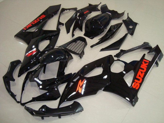 ABS 2005-2006 Glossy Black Red Sticker Suzuki GSXR 1000 Bike Fairing Canada ABS 2005-2006 Glossy Black Red Sticker Suzuki GSXR 1000 Bike Fairing Canada