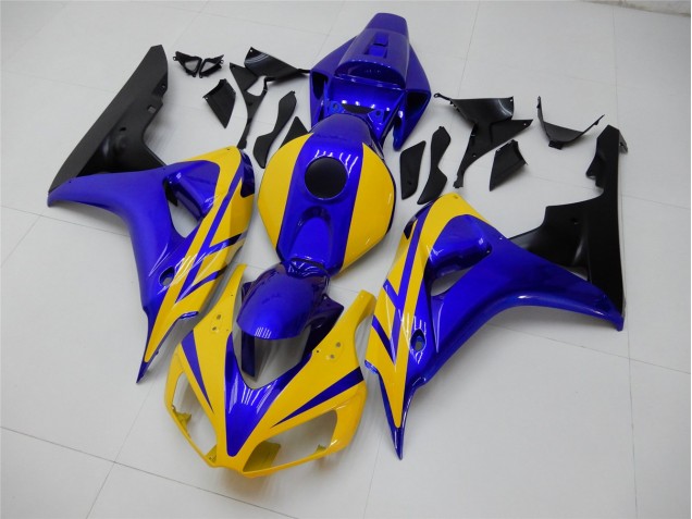 ABS 2006-2007 Yellow Blue Honda CBR1000RR Replacement Motorcycle Fairings Canada ABS 2006-2007 Yellow Blue Honda CBR1000RR Replacement Motorcycle Fairings Canada
