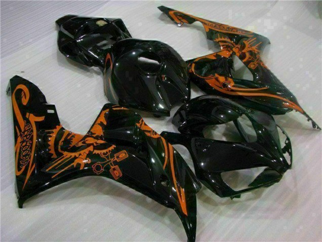 ABS 2006-2007 Brown Black Honda CBR1000RR Motorbike Fairing Kits Canada ABS 2006-2007 Brown Black Honda CBR1000RR Motorbike Fairing Kits Canada
