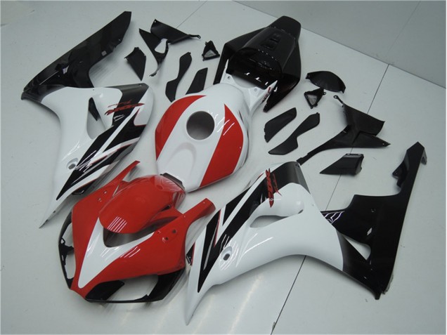 ABS 2006-2007 Red White Black Honda CBR1000RR Motorcylce Fairings Canada ABS 2006-2007 Red White Black Honda CBR1000RR Motorcylce Fairings Canada