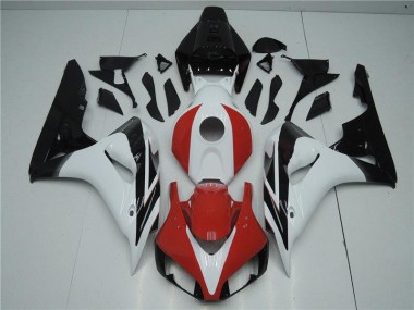 ABS 2006-2007 Red White Black Honda CBR1000RR Motorcylce Fairings Canada