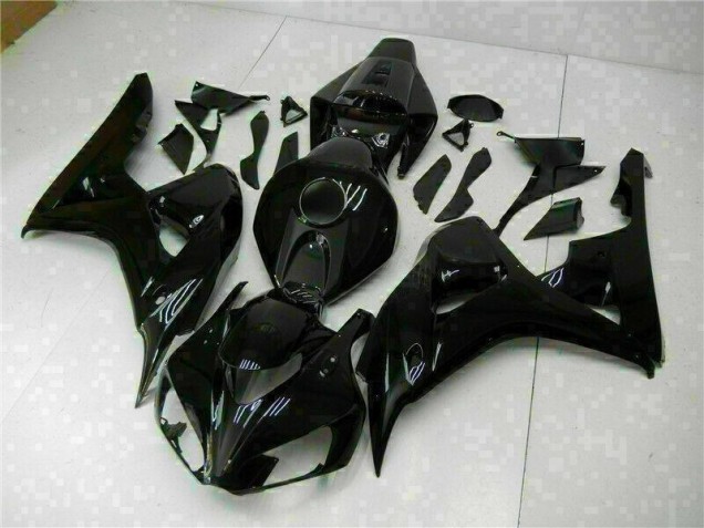 ABS 2006-2007 Glossy Black Honda CBR1000RR Bike Fairing Canada ABS 2006-2007 Glossy Black Honda CBR1000RR Bike Fairing Canada
