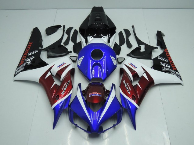 ABS 2006-2007 Burgandy and Blue Honda CBR1000RR Bike Fairing Canada ABS 2006-2007 Burgandy and Blue Honda CBR1000RR Bike Fairing Canada