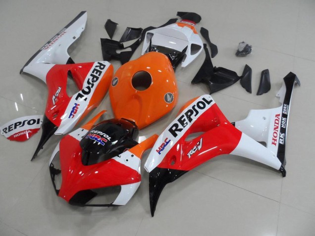 ABS 2006-2007 Black Red White Repsol Honda CBR1000RR Motorbike Fairing Kits Canada ABS 2006-2007 Black Red White Repsol Honda CBR1000RR Motorbike Fairing Kits Canada