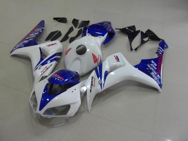 ABS 2006-2007 Pearl White Blue Honda CBR1000RR Motorcycle Fairings Kits Canada ABS 2006-2007 Pearl White Blue Honda CBR1000RR Motorcycle Fairings Kits Canada