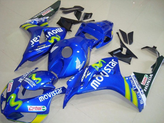ABS 2006-2007 Movistar Honda CBR1000RR Motorcycle Fairings Canada ABS 2006-2007 Movistar Honda CBR1000RR Motorcycle Fairings Canada