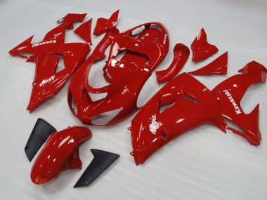 ABS 2006-2007 Red Kawasaki ZX10R Motorbike Fairings Canada
