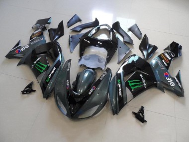 ABS 2006-2007 Grey Monster Kawasaki ZX10R Motorcycle Fairing Canada