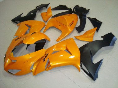 2006-2007 Orange Kawasaki ZX10R Motorcycle Fairings Kits Canada