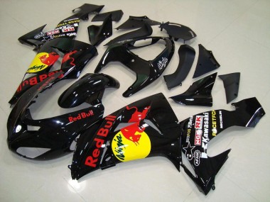 ABS 2006-2007 Red Bull Kawasaki ZX10R Motorcycle Replacement Fairings Canada