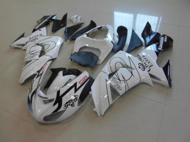 ABS 2006-2007 White Corona Kawasaki ZX10R Motor Fairings Canada