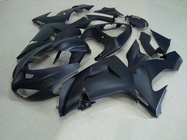 ABS 2006-2007 Matte Black Kawasaki ZX10R Motorcylce Fairings Canada