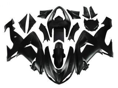 ABS 2006-2007 Matte Black Kawasaki ZX10R Motor Fairings Canada