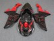 ABS 2006-2007 Black Red Kawasaki ZX10R Motorcycle Fairings Canada ABS 2006-2007 Black Red Kawasaki ZX10R Motorcycle Fairings Canada