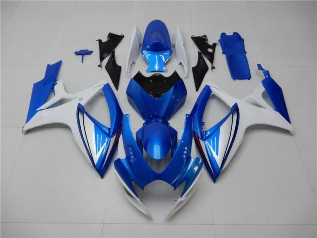 ABS 2006-2007 Blue White Suzuki GSXR 600/750 Motorcycle Bodywork Canada ABS 2006-2007 Blue White Suzuki GSXR 600/750 Motorcycle Bodywork Canada