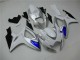 ABS 2006-2007 White Blue Suzuki GSXR 600/750 Motorcylce Fairings Canada ABS 2006-2007 White Blue Suzuki GSXR 600/750 Motorcylce Fairings Canada