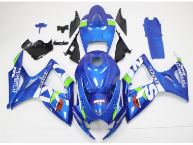 ABS 2006-2007 Blue White Suzuki GSXR 600/750 Motorcycle Fairings Canada