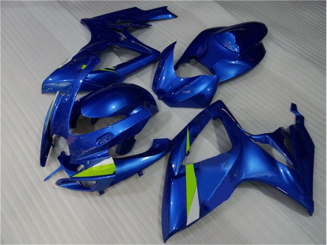 ABS 2006-2007 Blue Suzuki GSXR 600/750 Motorbike Fairings Canada ABS 2006-2007 Blue Suzuki GSXR 600/750 Motorbike Fairings Canada