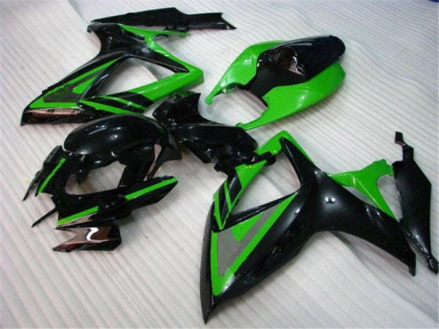 ABS 2006-2007 Green Black Suzuki GSXR 600/750 Motorcycle Bodywork Canada ABS 2006-2007 Green Black Suzuki GSXR 600/750 Motorcycle Bodywork Canada