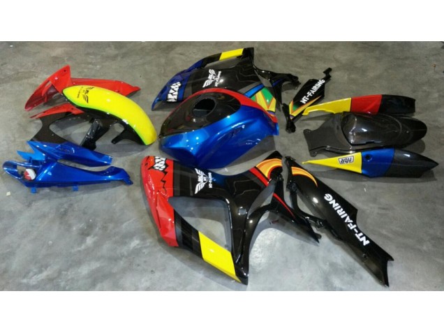 ABS 2006-2007 Red Blue Suzuki GSXR 600/750 Motorbike Fairing Canada ABS 2006-2007 Red Blue Suzuki GSXR 600/750 Motorbike Fairing Canada
