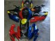 ABS 2006-2007 Red Blue Suzuki GSXR 600/750 Motorbike Fairing Canada ABS 2006-2007 Red Blue Suzuki GSXR 600/750 Motorbike Fairing Canada