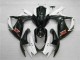 ABS 2006-2007 White Black Suzuki GSXR 600/750 Motorcycle Fairings Kit Canada ABS 2006-2007 White Black Suzuki GSXR 600/750 Motorcycle Fairings Kit Canada