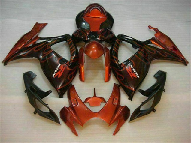 ABS 2006-2007 Red Suzuki GSXR 600/750 Motorbike Fairings Canada ABS 2006-2007 Red Suzuki GSXR 600/750 Motorbike Fairings Canada