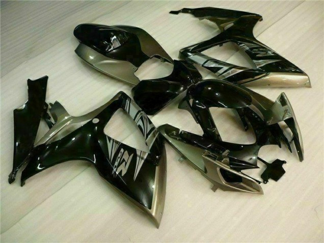 ABS 2006-2007 Black Grey Suzuki GSXR 600/750 Motorcycle Fairing Kits Canada ABS 2006-2007 Black Grey Suzuki GSXR 600/750 Motorcycle Fairing Kits Canada