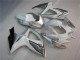 ABS 2006-2007 White Silver Suzuki GSXR 600/750 Bike Fairings Canada ABS 2006-2007 White Silver Suzuki GSXR 600/750 Bike Fairings Canada