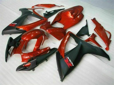 ABS 2006-2007 Red Black Suzuki GSXR 600/750 Motorcycle Bodywork Canada